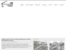 Tablet Screenshot of excelsiordevelopmentpartners.com
